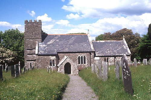 Church of St Martin, eleventh century, Martinhoe, North Devon, England
