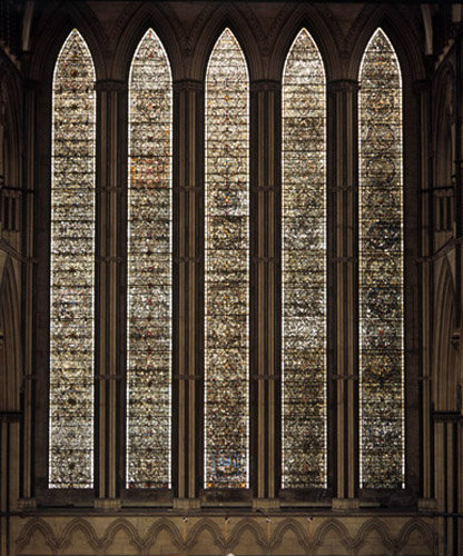 York Minster the Five Sisters Window 1250-75, York, England