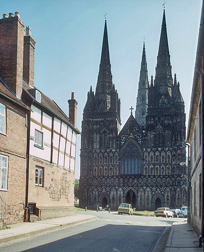 West End, Lichfield Cathedral, Lichfield, England
