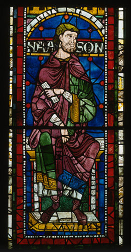 Naason Great West Window  Canterbury Cathedral late 12th century