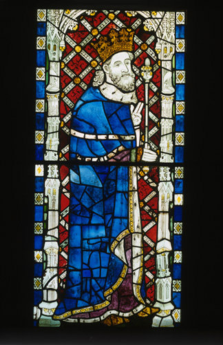 King William II Great West window Canterbury Cathedral late 14th century