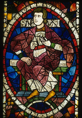 Salathiel Great West Window Canterbury Cathedral late 12th century