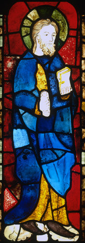 Bartholomew from The Great West Window Canterbury Cathedral 15th century