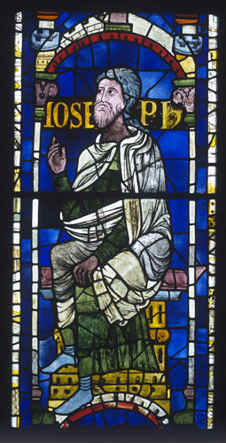 Joseph  Great West Window  Canterbury Cathedral 1178, Canterbury, Kent, England