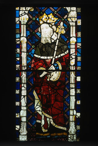 King Harold Great West window, Canterbury Cathedral 15th century