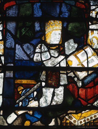 King Henry VII  16th century Great Malvern Priory Worcestershire