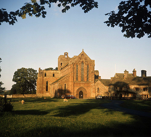 Lanercost Priory Church, 1166, and Vicarage, Cumbria, England