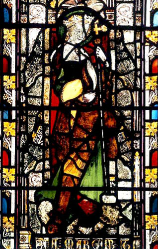 Saint Margaret, fourteenth century, Christchurch Cathedral, Oxford, England