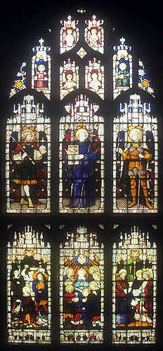 Window 11, twentieth century, St Edmundsbury Cathedral, Bury St Edmunds, Suffolk, England
