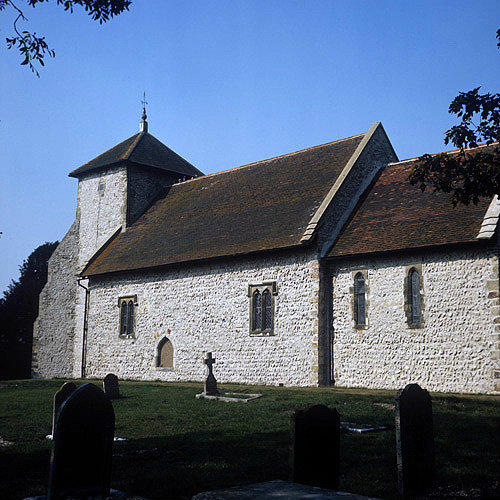 Church of the Transfiguration, twelfth century, Pyecombe, Sussex, England