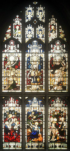 Window 21, twentieth century, St Edmundsbury Cathedral, Bury St Edmunds, Suffolk, England