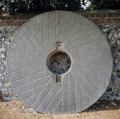 Mill stone, for grinding corn, Sidlesham,England