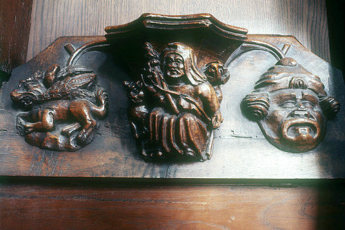Misericord in St Mary