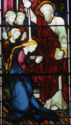 St Paul Baptising Lydia 19th century  Norwich Cathedral