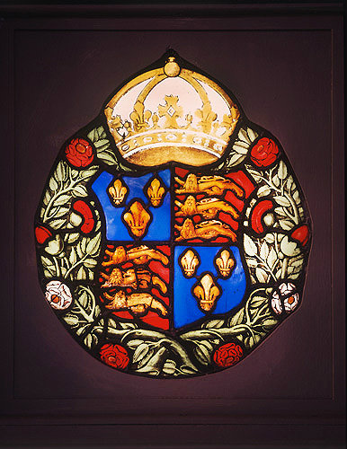 Tudor Arms, sixteenth century, from Cowick Priory, Devon,  now in V&A Museum, London, England