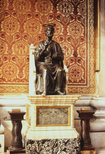 Statue of St Peter in St Peter