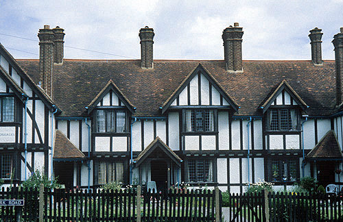 Rothschild Cottages, nineteenth century, Tring, Hertfordshire, England