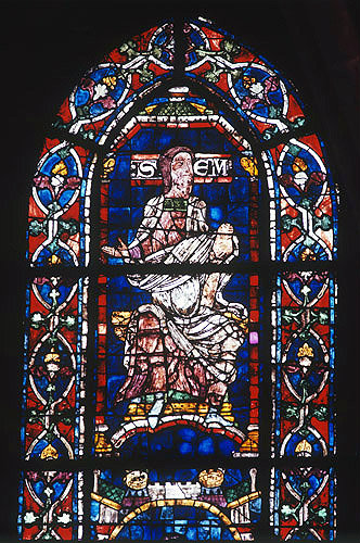 Shem, one of the prophets, twelfth century, Canterbury Cathedral, Kent, England