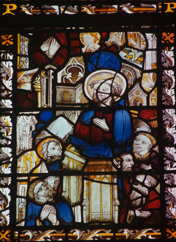 Preaching at Pentecost St Peter Mancroft 1450 Norwich