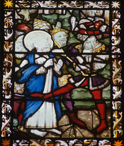 St Peter before Nero 15th century St Peter Mancroft Norwich