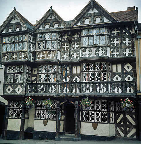 Feathers Hotel, seventeenth century, Ludlow, Shropshire, England