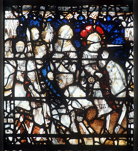 The Army of Heaven, Book of Revelations, 1405-1408, fifteenth century, Great East window,York Minster, Yorkshire, England