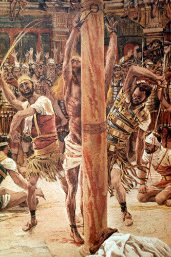 The Scouring of the back, 19th century painting by James Tissot