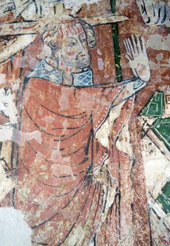 Murder of Thomas a Becket South Newington Oxfordshire circa 1340