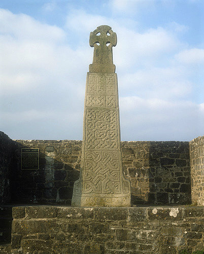 Celtic Cross, eleventh century, Carew Dyfed, Wales