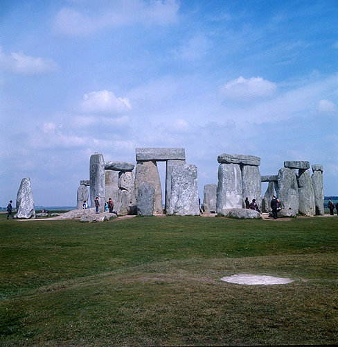 View from the south, Stonehenge, Wiltshire, England