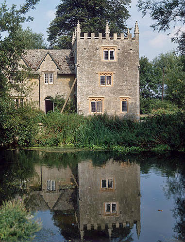Old water pump house, converted into private residence near Ducklington Oxfordshire, England