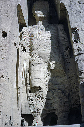 Afghanistan, Bamiyan, statue of Buddha