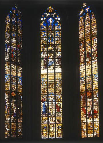 Choir windows by Antonis Evertsz of Culemborg, 1531-32, St Catherine