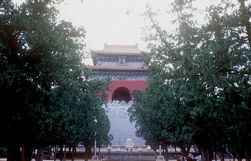 Ming Tomb of Emperor Wan Li (Dingling), China