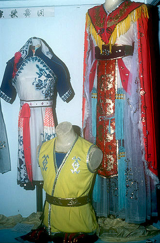 Opera costumes, Chinese Opera, Kwangchow, (Canton), China