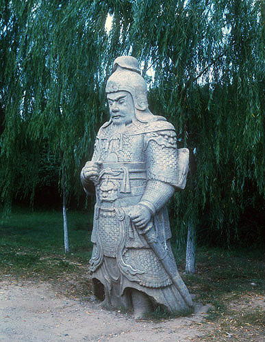Military Mandarin, fifteenth century, Sacred Way leading to Ming Tombs, China