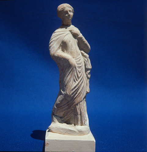 Tanagra figure 4th century BC Cyprus