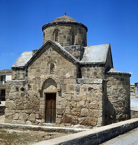 Cyprus, the Church of St James, 15th century at  Iskele (Trikomo)