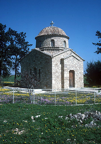 Mausoleum of St Barnabas near Salamis, Kibris, Northern Cyprus