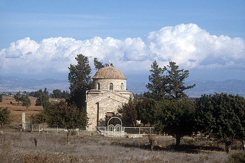 Mausoleum of St Barnabas near Salamis, Kibris, Northern Cyprus