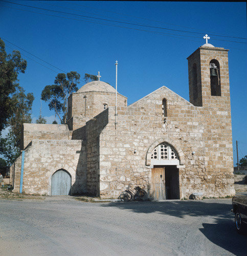 Paphos Cyprus Church of the  Blessed Virgin Mary of the Golden City