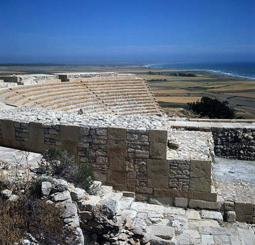 Roman theatre, second century AD, Curium, Cyprus