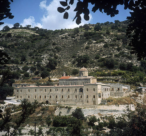 Cyprus, St Neophytos Monastery 1183AD