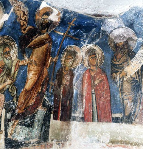 Cyprus, St Neophytos Monastery, the Resurrection