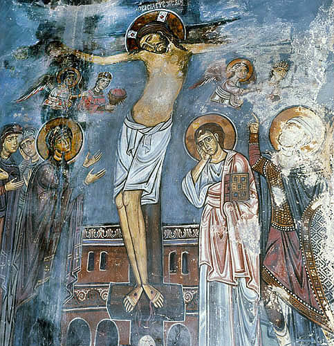 Cyprus, St Neophytos Monastery, the Crucifixion