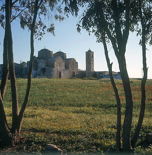 Cyprus, the Monastery of St Barnabas near Salamis, the original monastery dates from 477 AD
