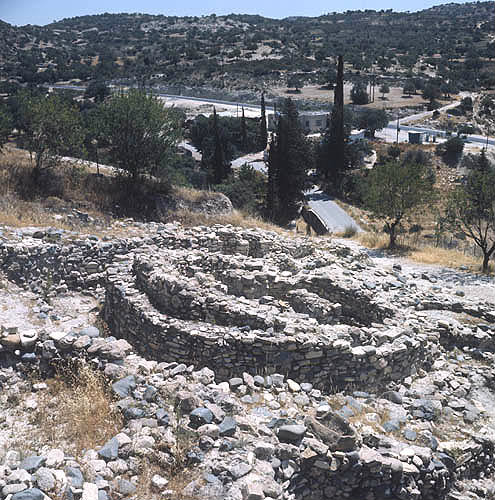 Neolithic settlement, 5800-5250 BC, Khirokitia, Cyprus