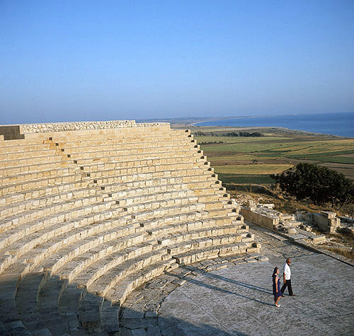 Roman theatre, second century AD, Curium, Cyprus