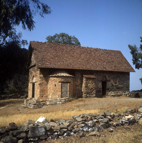 The Church of our Lady of the Pastures, Asinou, Cyprus