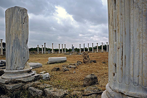 Roman-Byzantine gymnasium complex, palaestra, Salamis, Northern Cyprus